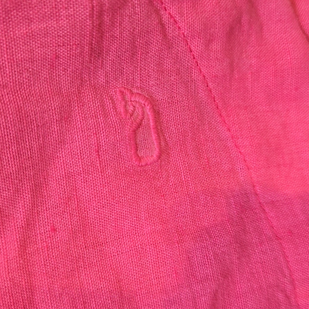 New Vineyard Vines Sweet Taffy Pink Ombre Linen Blend Lucaya Tunic - Picture 8 of 9